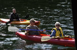 Eric, Mary, and Nikki Ready to Kayak